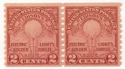 U.S. #656 Electric Light Coil - MNH Pair