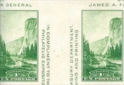 U.S. #769a Yosemite Vertical Gutter Pair