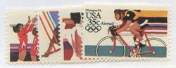 U.S. #C109-12 35c Olympics, 4 Singles MNH