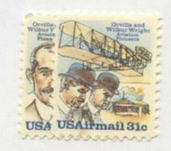 U.S. #C91-92 Wright Bros Singles MNH