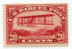 U.S. #Q8 20c Airplane Mint