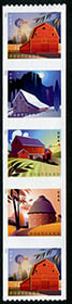 U.S. #5553a Barns PNC of 5