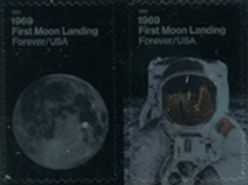 U.S. #5400a Moon Landing Anniversary Pair