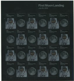 U.S. #5400 Moon Landing Anniversary Pane of 24