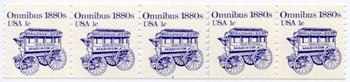 U.S. #1897 Omnibus 1880s PNC-5