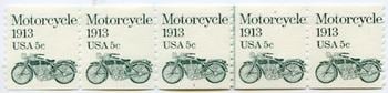 U.S. #1899 Motorcycle 1913 PNC-5