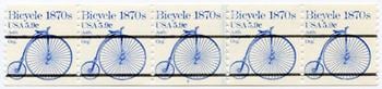 U.S. #1901a Bicycle 1870s PNC-5