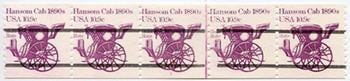 U.S. #1904a Hansom Cab 1890s PNC-5