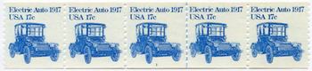 U.S. #1906 Electric Auto 1917 PNC-5