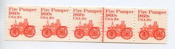 U.S. #1908 Fire Pumper 1860s PNC-5