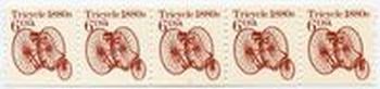 U.S. #2126 Tricycle 1880s PNC-5