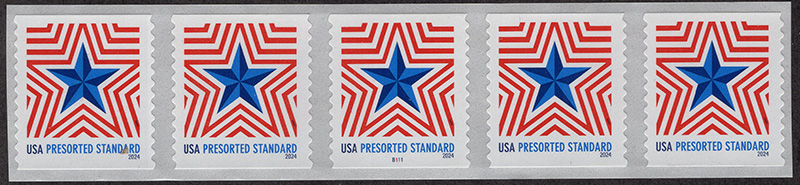 U.S. #5832 Radiant Star PNC