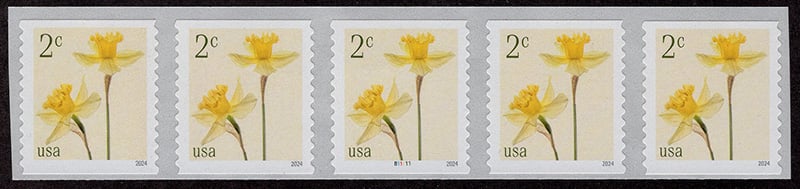 U.S. #5903 Daffodils 2c PNC-5