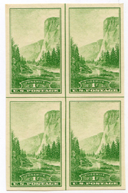 U.S. #756 Yosemite Yosemite Center Block