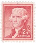 U.S. #1033 2c Thomas Jefferson MNH