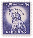 U.S. #1035 3c Statue of Liberty MNH