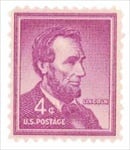 U.S. #1036 4c Abraham Lincoln MNH