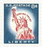 U.S. #1042 8c Statue of Liberty (redrawn) MNH