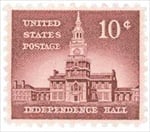 U.S. #1044 10c Independence Hall MNH