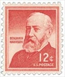 U.S. #1045 12c Benjamin Harrison MNH