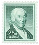 U.S. #1048 25c Paul Revere MNH