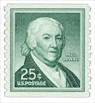 U.S. #1059A 25c Paul Revere Coil MNH