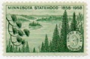 U.S. #1106 Minnesota Statehood MNH