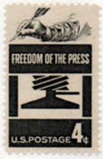 U.S. #1119 Freedom of the Press MNH