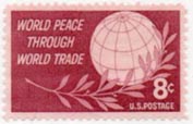 U.S. #1129 Peace Through World Trade MNH