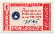 U.S. #1142 American Credo - Key MNH