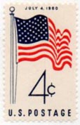 U.S. #1153 4th of July 1960 MNH
