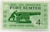 U.S. #1178 Fort Sumter MNH