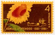 U.S. #1183 Kansas Statehood MNH