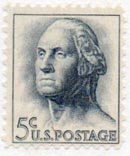 U.S. #1213 5c George Washington MNH
