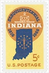 U.S. #1308 Indiana Statehood MNH