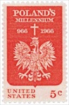 U.S. #1313 Polish Millennium MNH
