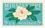U.S. #1337 Mississippi Statehood MNH