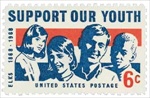 U.S. #1342 Support Our Youth - Order of Elks MNH
