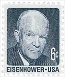 U.S. #1393 6c Dwight David Eisenhower MNH