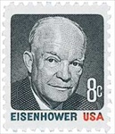 U.S. #1394 8c Dwight David Eisenhower MNH