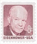 U.S. #1395 8c Dwight David Eisenhower MNH