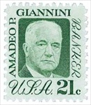 U.S. #1400 21c Amadeo P. Giannini MNH
