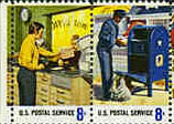 U.S.  #1498a Postal Service Employees Strip of 10