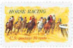 U.S. #1528 Horse Racing MNH