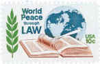 U.S. #1576 World Peace through Law MNH