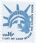 U.S. #1599 16c Head, Statue of Liberty MNH