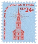 U.S. #1603 24c Old North Church MNH
