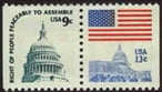 U.S. #1623d Capitol & Flag Capitol Booklet Pair (1590 and 1623) MNH