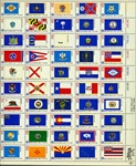 U.S. #1682a Bicentennial State Flags Sheet MNH