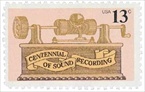 U.S. #1705 Centennial of Sound Recording MNH